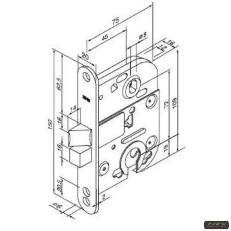 Slēdzenes 2018, melns