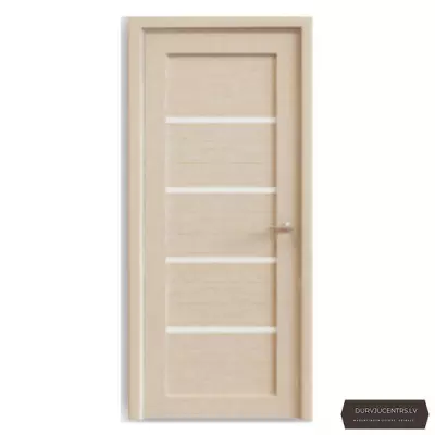 Durvis Kvadro 04 Balināts ozols Finierējums