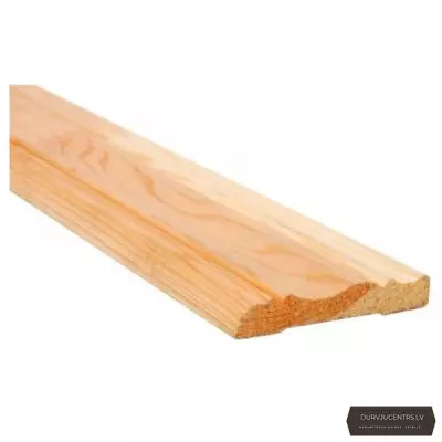 Durvju apmale koka nekrāsota priede frezēta