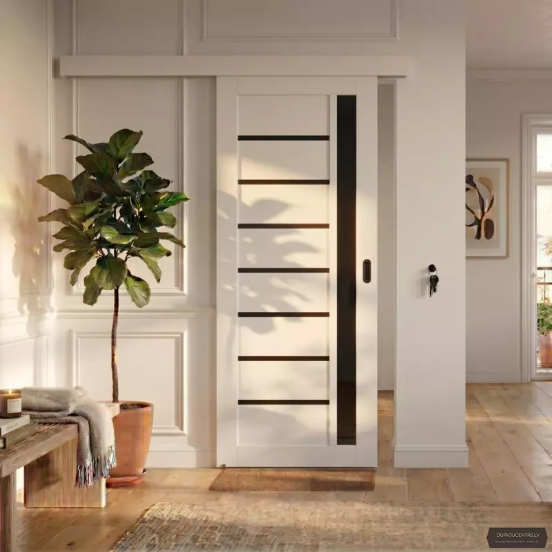 Durvis Arkadia Balts BLK PVC Deluxe