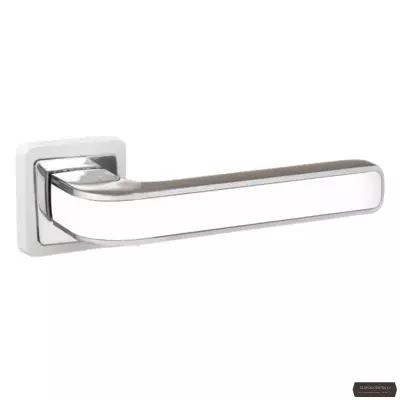 Durvju rokturis CAPRI, RZ300, balts/hroms