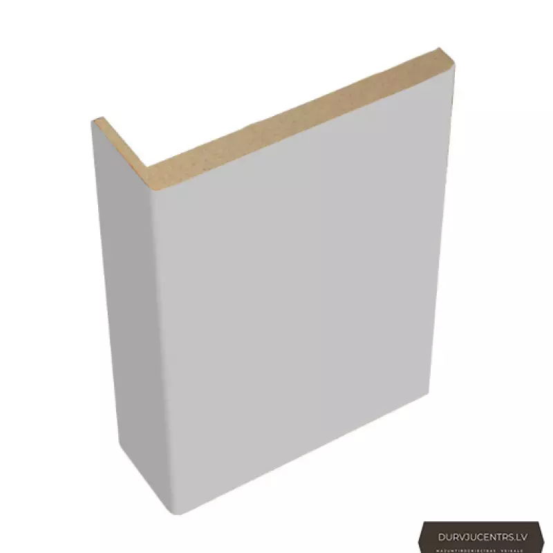Durvju apmales daļa MDF Gaiši pelēka emalja RAL 7047 teleskopiskā