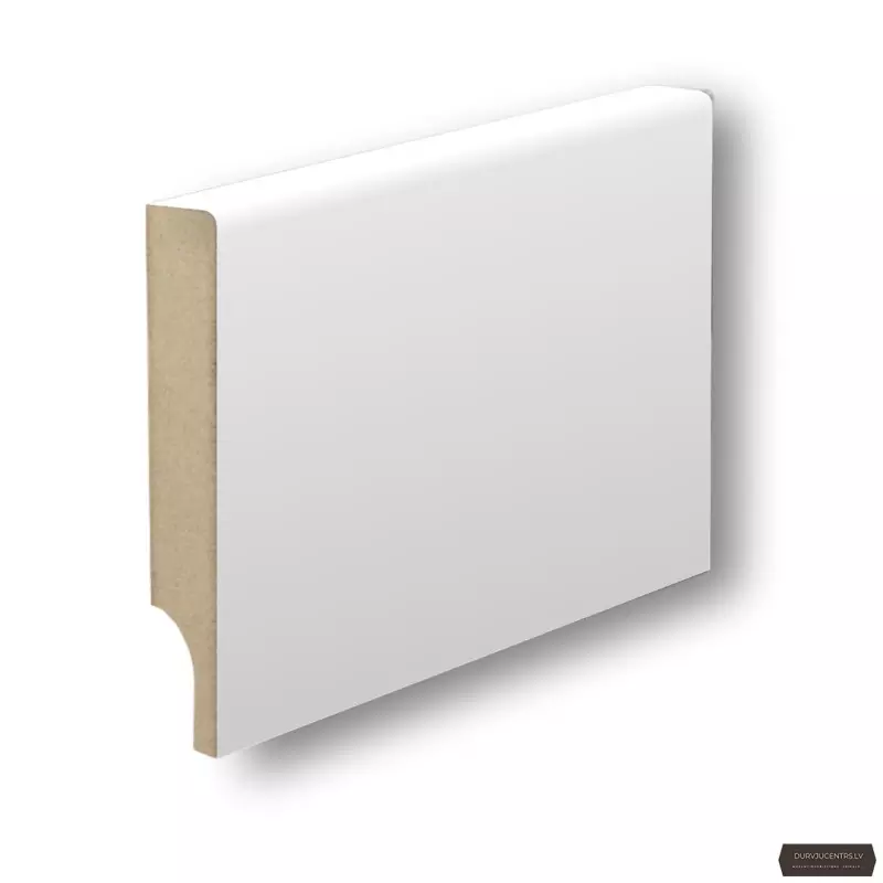 Grīdlistes MDF Gaiši pelēks (RAL 7047) Emalja