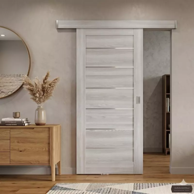 Durvis Silva 01 Pelēks ozols EKOfinierējums