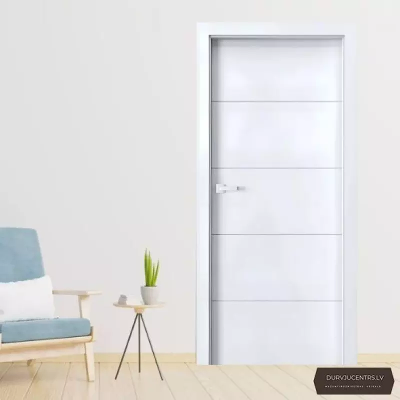 Durvis City line (NEO CLASSIC) Balta emalja