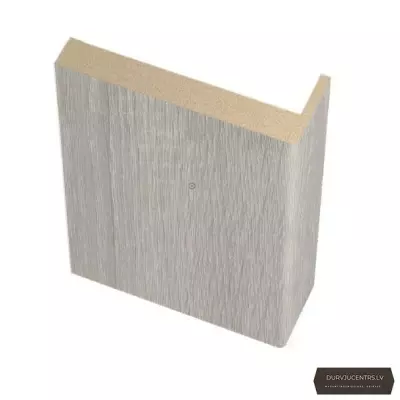 Durvju apmales daļa MDF Grey sonoma teleskopiskā PVC