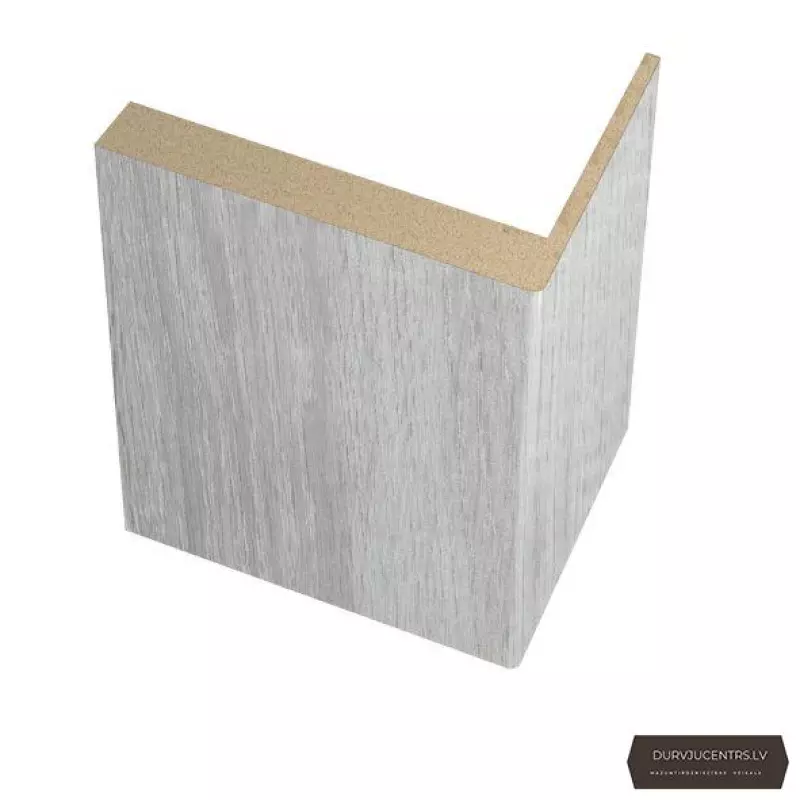 Durvju apmales daļa MDF Sonoma light teleskopiskā PVC