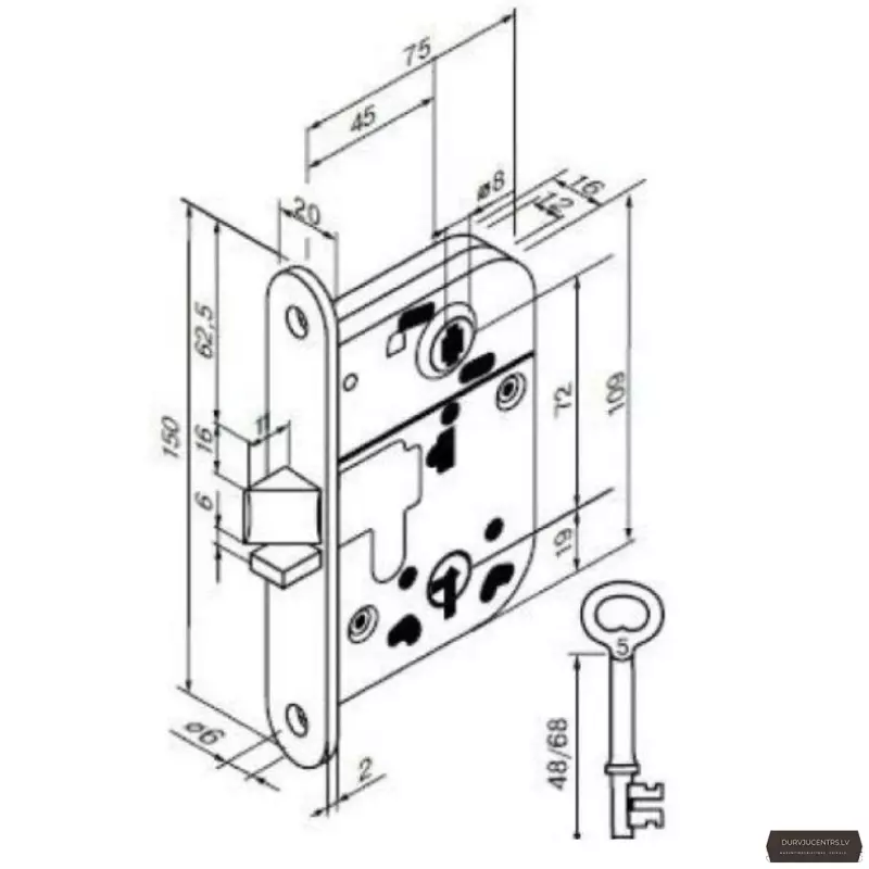 Slēdzenes 2014, hroms